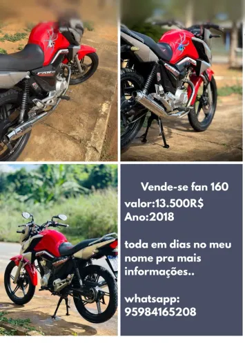 Honda CG 160 FAN Flex 2018