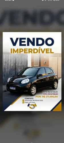 Nissan March 1.0 16V Flex Fuel 5P 2013