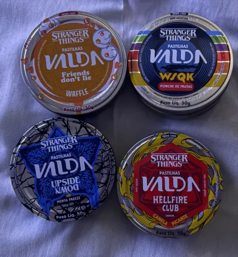 LATA VAZIA BALAS VALDA STRANGE THINGS