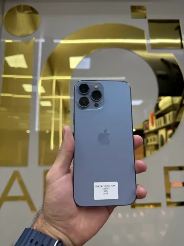 IPHONE 13 PRO MAX 128GB 5G AZUL SEMI NOVO CÂMERA NOVA ORIGINAL MEGA PROMO