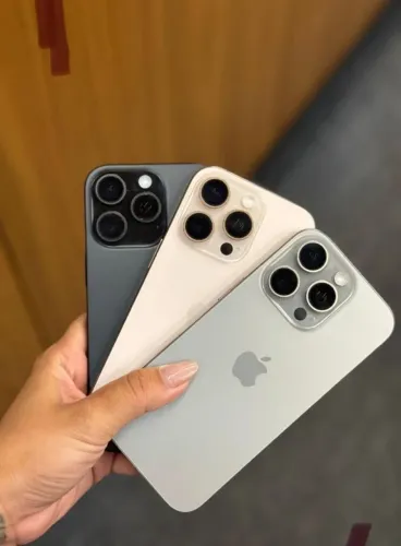 IPHONE 16 PRO MAX 512GB SEMINOVO, ACEITAMOS SEU USADO, LOJA NO RIOMAR. 