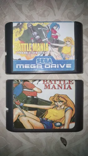 Battle mania / trouble shooter 1 e 2 para Mega drive