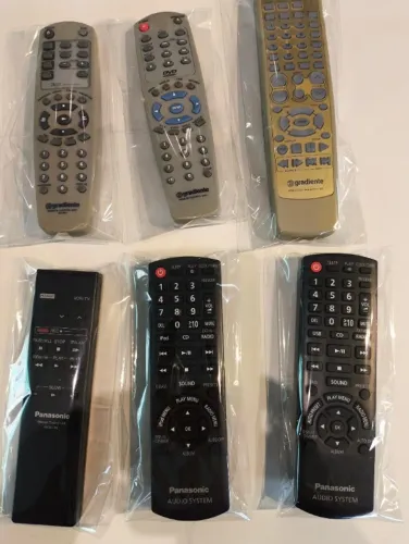 Controle remoto Gradiente /Panasonic  DVD/áudio (VALOR DA UNIDADE) a partir de R$100