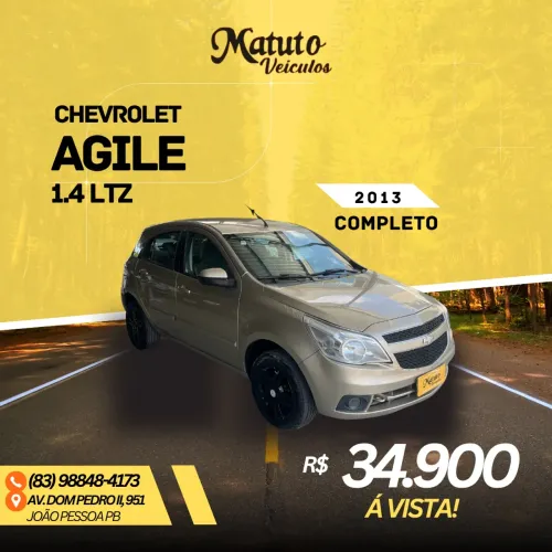 Chevrolet Agile LTZ 1.4 MPFI 8V Flexpower 5P 2013