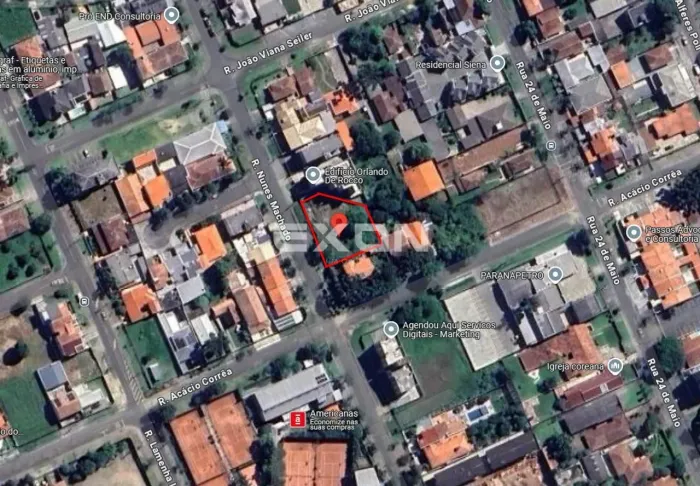 Terreno 934M² no Parolin Alto Potencial