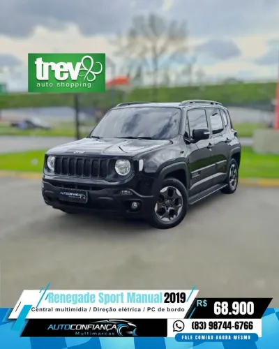 Jeep Renegade Sport 1.8 4X2 Flex 16V Mec. 2019
