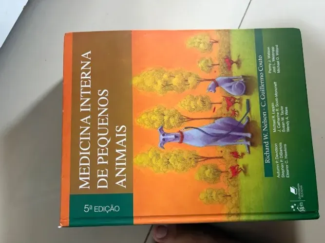 Livro medicina interna animais 