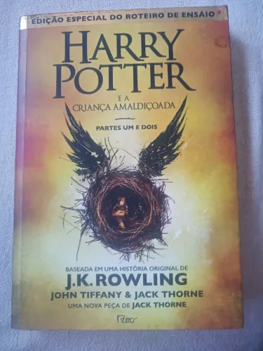 LIVRO HARRY POTTER E A CRIANÇA AMALDIÇOADA