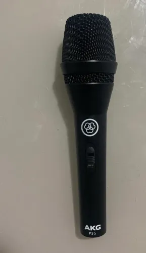 Microfone AKG Perception P3S + 2 Cabos XLR - Completo