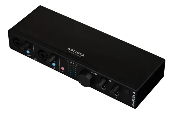 Áudio Usb E Interface Midi Arturia Minifuse 4 Black