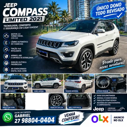 Jeep Compass Limited 2.0 4X4 Diesel 16V Aut. 2021