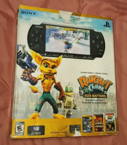 PSP venda somente caixa com manual lacrado e panfletos!