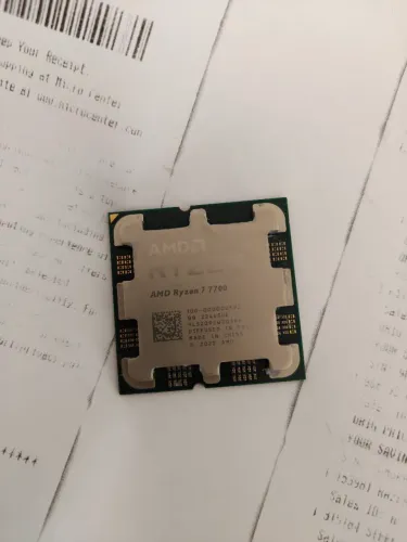 Processador Ryzen am5 amd 7700 perfeito estado 100%