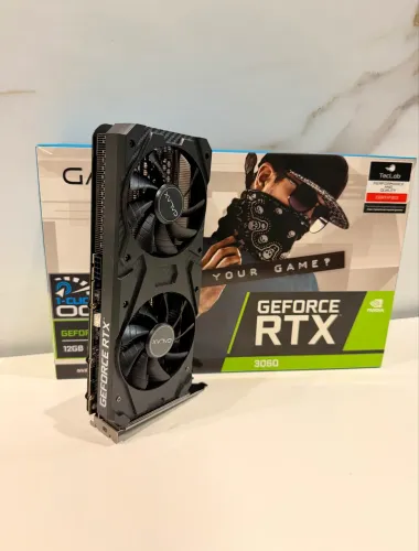 Placa de vídeo Galax Rtx3060 12Gb (Aceitamos trocas) 