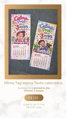 Mimo Dia dos Professores