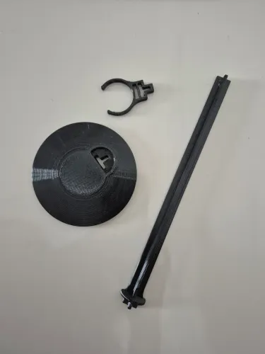 Kit 10 Suportes para Bonecas - Expositor 3D Preto com Base