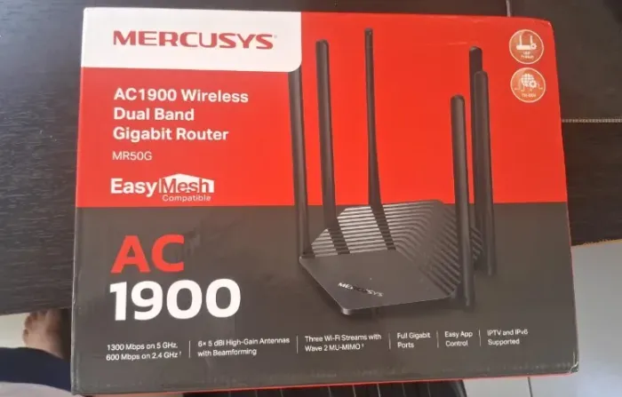 Roteador Wi-fi Gigabit 5Ghz e 2.4 Ghz