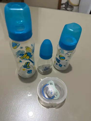 Bico avent e kit mamadeira novos