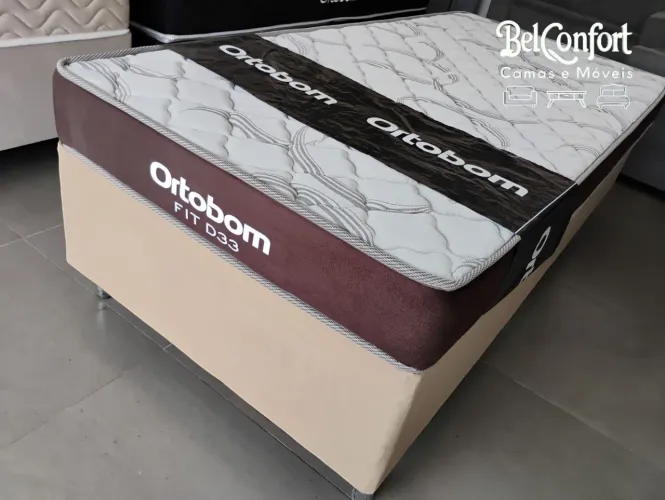 CAMA SOLTEIRO D33 ORTOBOM 