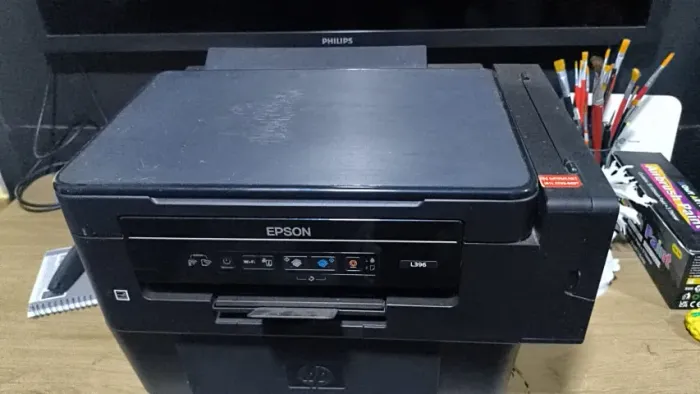 Epson L396 Multifuncional Wi-Fi e Scanner Funcionando
