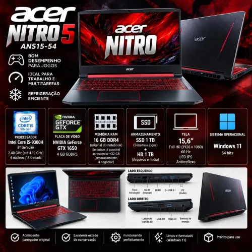 Notebook Acer Nitro
