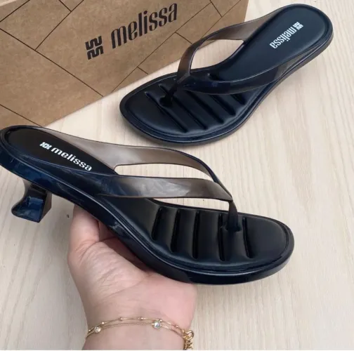 Sandália Melissa Thong Kitten Heel, Original, 35