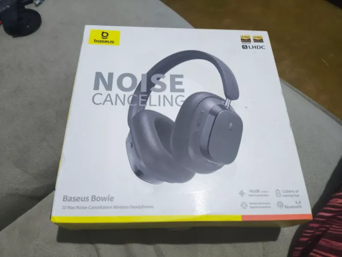 Fone baseus Bowie 10 Max 46db cancelamento de ruido hi-res