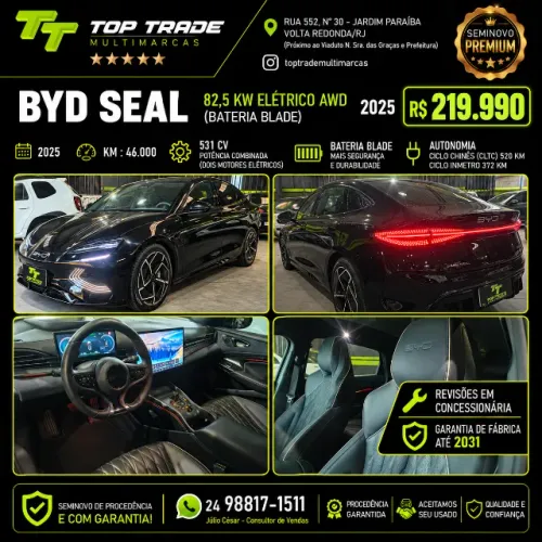 BYD Seal (elétrico) 2025
