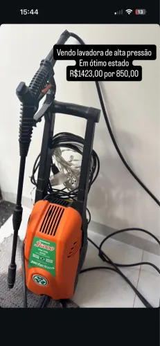 Vendo lavadora de alta pressão - em ótimo estado 