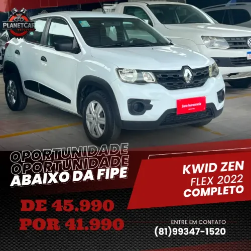 Renault Kwid Zen 1.0 Flex 12V 5P Mec. 2022