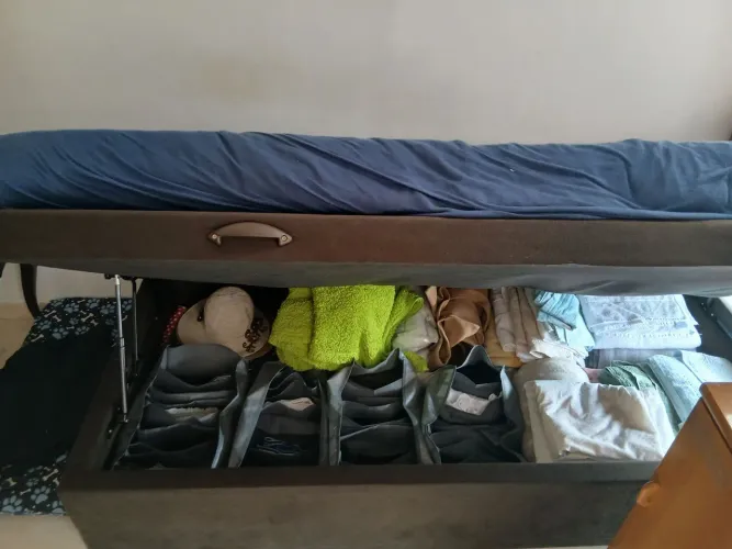 Cama Baú - Solteiro - Ja com colchão