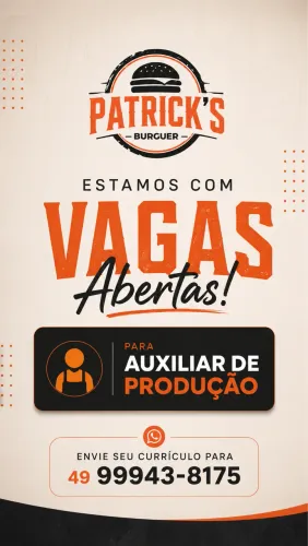 Estamos contratando!