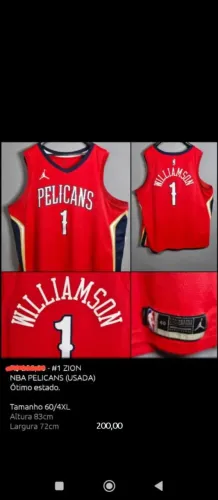 CAMISETA ZION 4XL - JORDAN