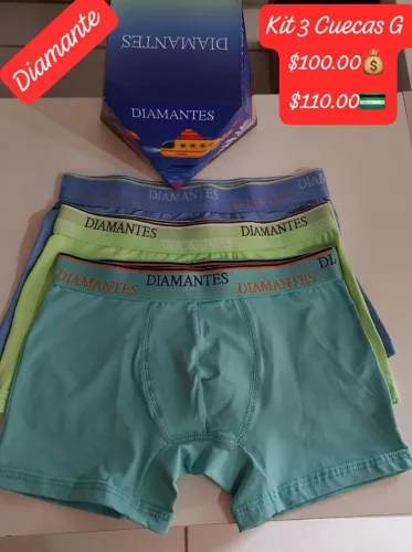 Cueca infantil P ao GG 