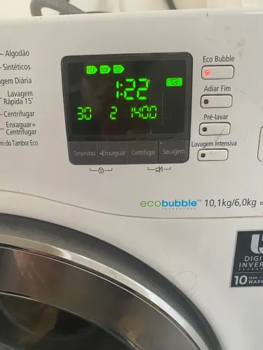 Samsung Máquina Lava e Seca para utilização das peças