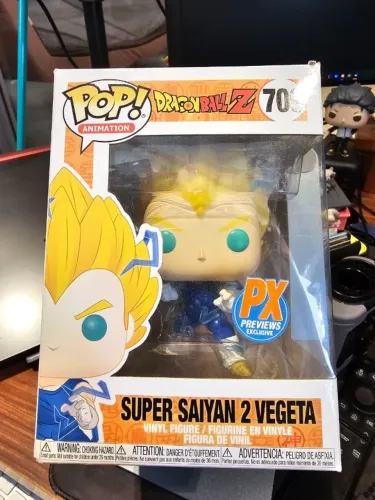 Funko Pop Super Saiyan 2 Vegeta 709 Dragon Ball Z PX Exclusive