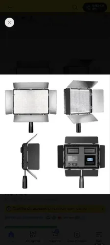 Iluminador profissional Soleste tl600a