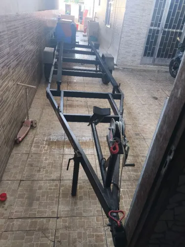 Carretinha para barcos de até 6mts