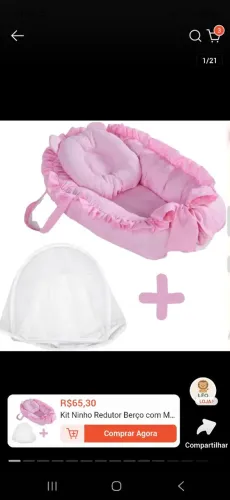 Vendo ninho redutor para menina.