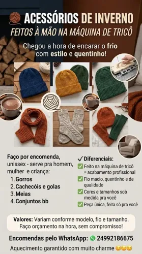 Acessórios de inverno!!!