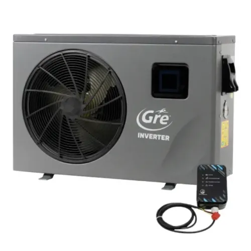 Bomba Trocador de Calor GRE9 Inverter 30.708 BTUS Aquecimento Piscinas até 53.000 Litros