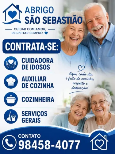 Vagas de emprego para cuidador (a)