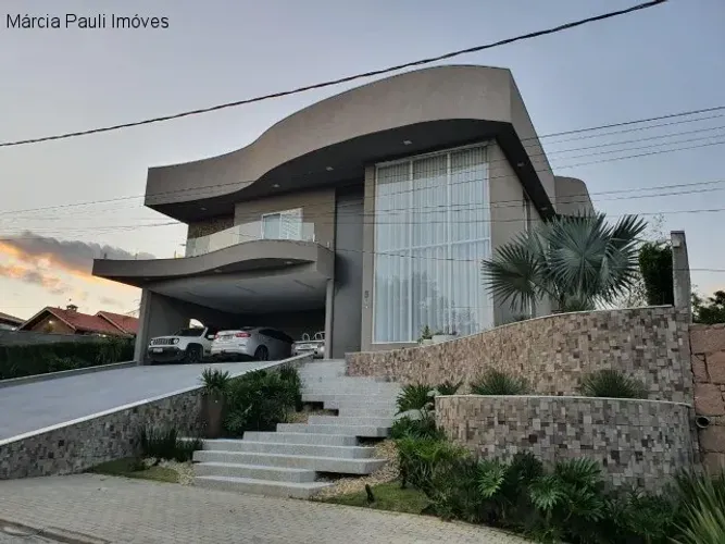 CASA DE ALTO PADRÃO A VENDA NO CONDOMÍNIO HORIZONTE AZUL I - ITUPEVA.