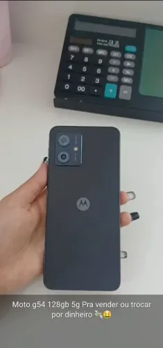 Moto g54 128gb 5g Pra vender ou trocar por dinheiro ?