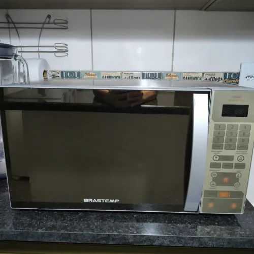 Microondas inox grill
