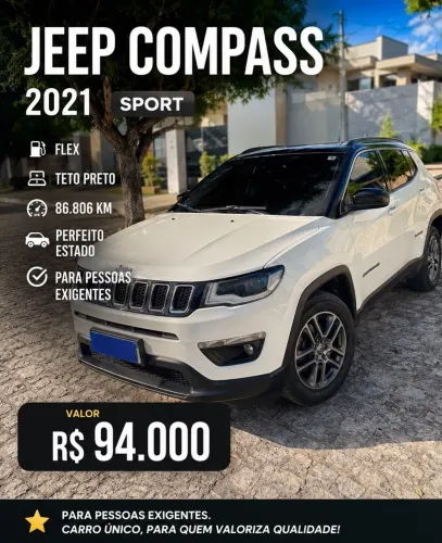 Jeep Compass Sport 2.0 4X2 Flex 16V Aut. 2021