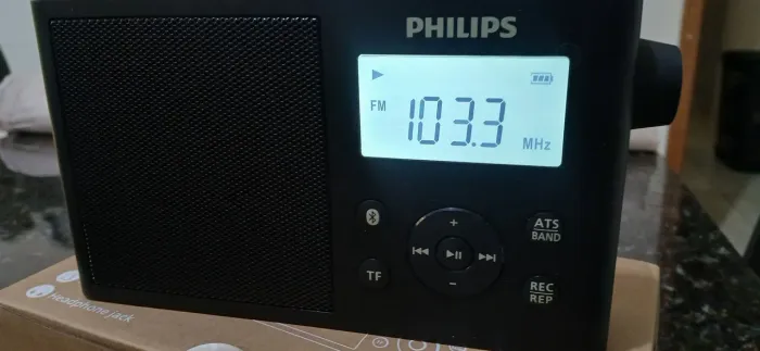 Radio digital Philips TAR3378 AM FM ONDAS CURTAS Ñ É TECSUN XHDATA MOTOBRAS SONY GRUNDIG