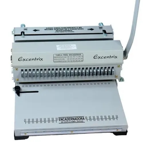 Encadernadora excentrix 2x1
