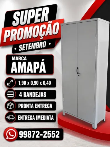 Armario com chaves super promoção marca Amapá leiam o anúncio