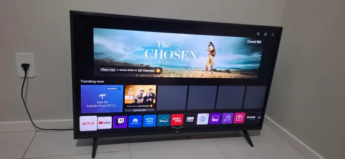 Smart TV 43' LG<br>Smart TV LED 43" LG.<br><br>R$900,0